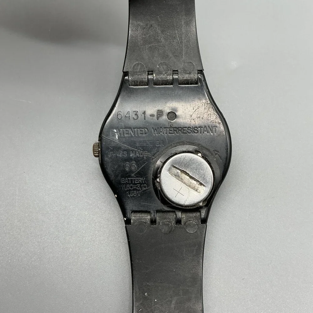 Swatch Lancelot Womens Watch 31mm Geometric Dial GB110  display picture 3